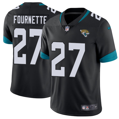 Nike Jacksonville Jaguars #27 Leonard Fournette Black Team Color Men Stitched NFL Vapor Untouchable Limited Jersey->jacksonville jaguars->NFL Jersey